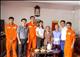 Đoàn công tác Nhà máy thủy điện Nậm Má dâng hương các Anh hùng liệt sỹ tại Vị Xuyên